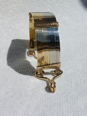 Elite Two Bracelet | gold, silver, rose gold, copper, brass