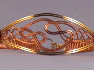 Celtic Bangle | Copper, Brass
